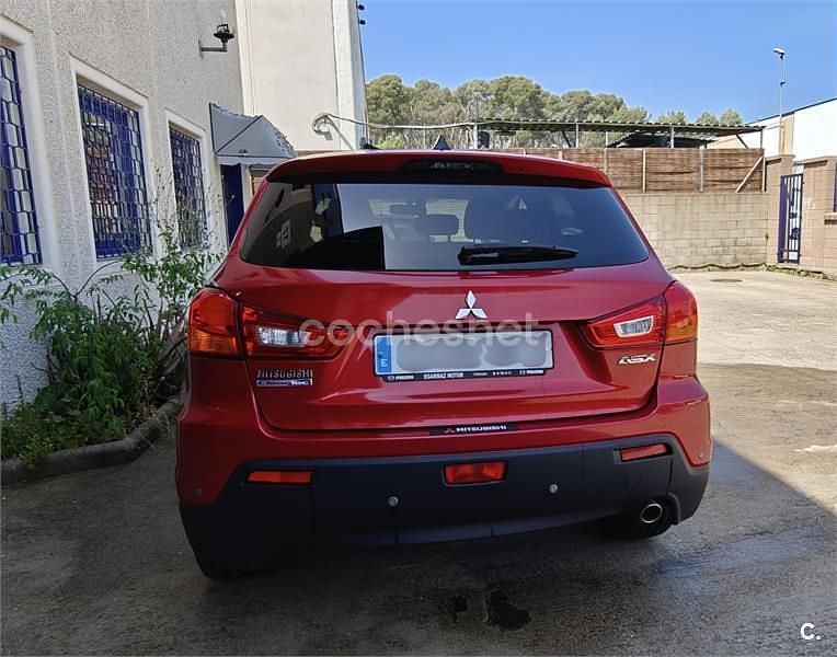 Usado Mitsubishi ASX 116 CV (85 kW) 2011 Rojo SUV