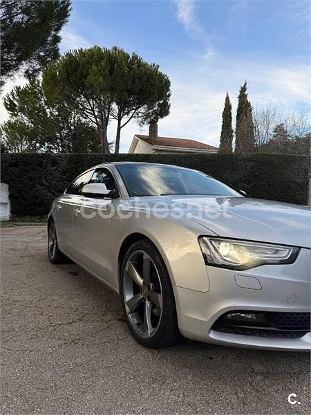 Usado Audi A5 Sportback 150 CV (110 kW) 2014 Gris / plata Utilitario