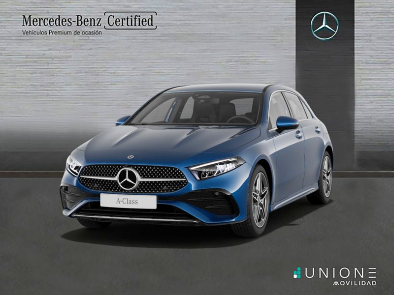 Azul Usado 2024 Mercedes A200 | 34.400 € (Precio justo) - Imagen 1/4