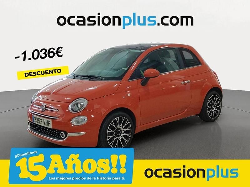 Naranja Usado 2023 Fiat 500 Dolcevita Utilitario | 11.400 € (Precio justo) - Imagen 1/4
