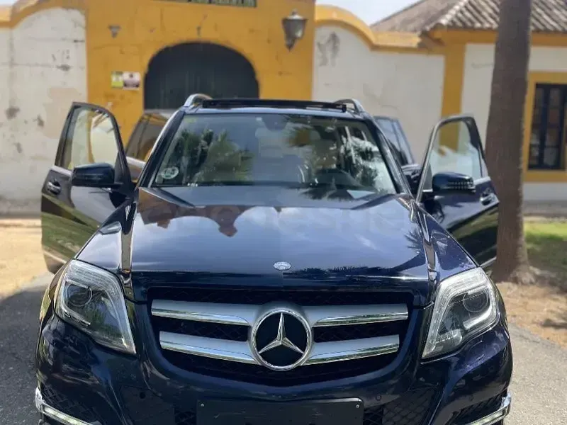 Usado Mercedes GLK200 143 CV (105 kW) 2014 Azul SUV