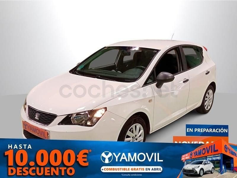 Usado Seat Ibiza Reference 90 CV (66 kW) 2017 Blanco Berlina