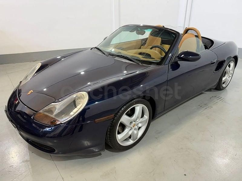 Usado Porsche Boxster 204 CV (150 kW) 1998 Azul Descapotable