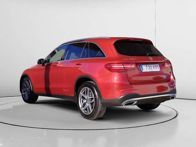 Usado Mercedes GLC220 170 CV (125 kW) 2018 Rojo SUV