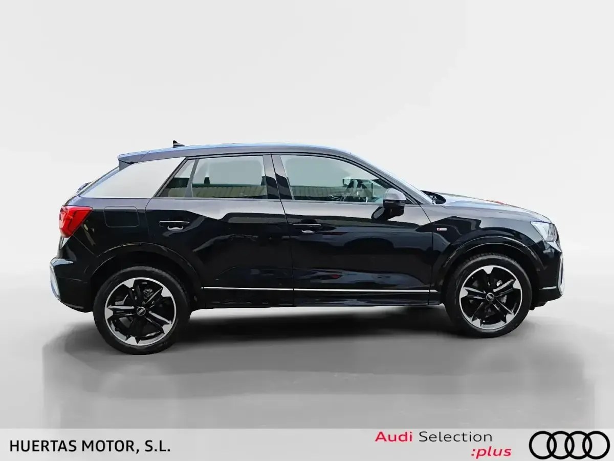 Usado Audi Q2 S-Line 116 CV (85 kW) 2025 Negro SUV