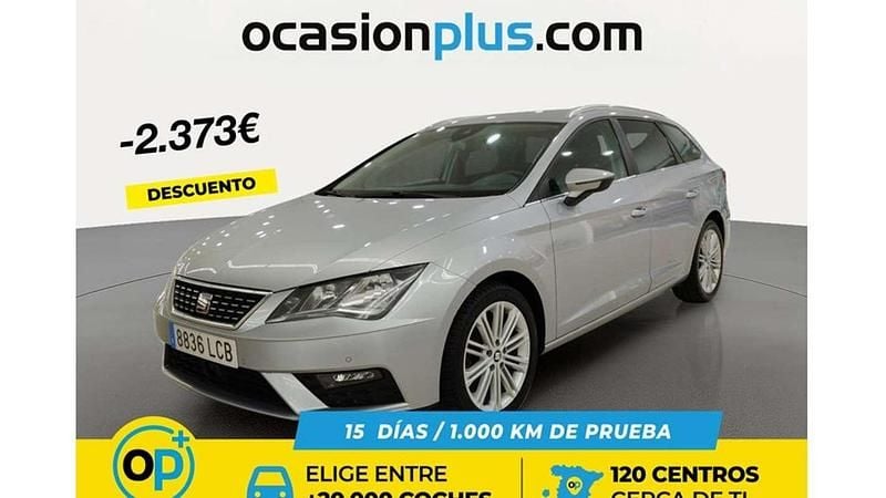 Usado Seat Leon ST XCELLENCE 150 CV (110 kW) 2019 Plateado Familiar