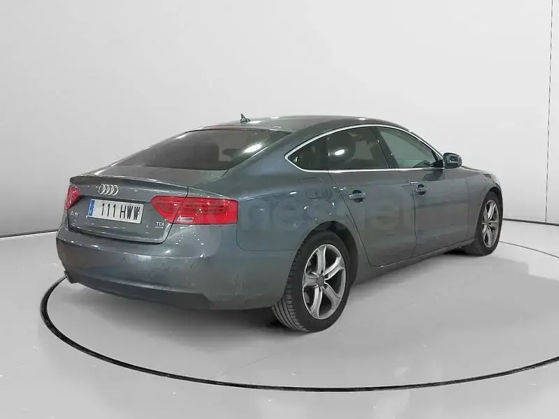 Usado Audi A5 Sportback Advanced 177 CV (130 kW) 2014 Gris / plata Utilitario