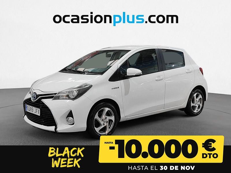 Blanco Usado 2015 Toyota Yaris Hybrid Advance Utilitario | 12.990 € (Un poco caro) - Imagen 1/4