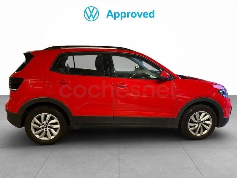 Usado VW T-Cross Advance 110 CV (80 kW) 2021 Rojo SUV