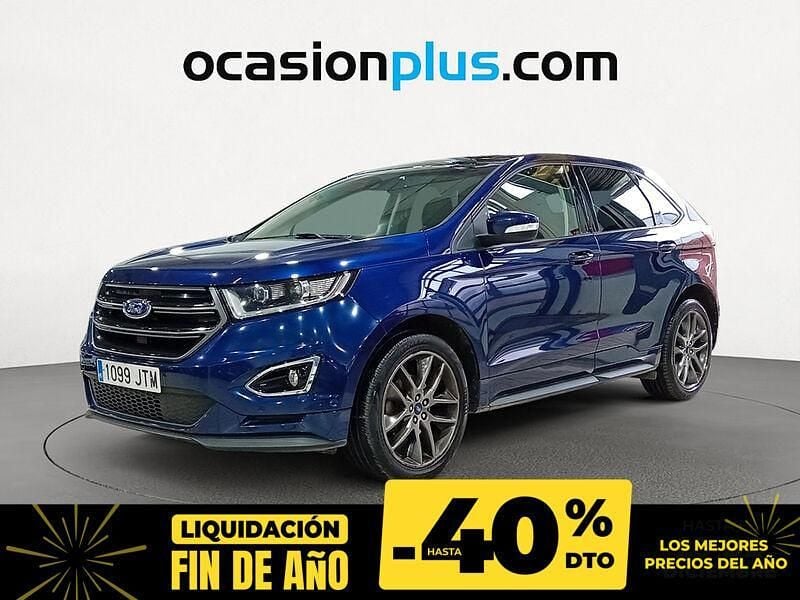 Azul Usado 2016 Ford Edge Sport SUV | 18.843 € (Precio justo) - Imagen 1/4