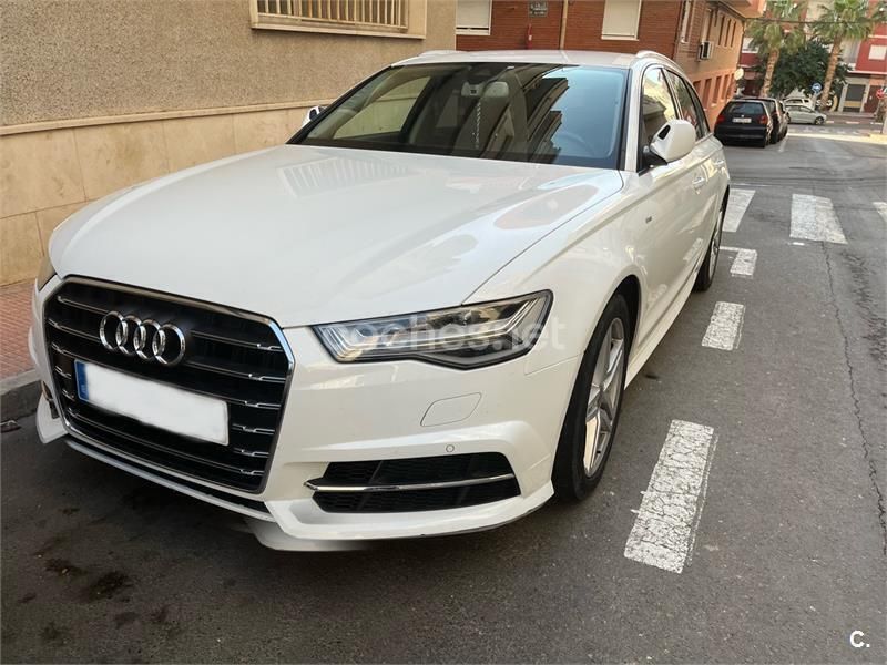 Blanco Usado 2018 Audi A6 S-Line Familiar | 20.950 € (Precio justo) - Imagen 1/4