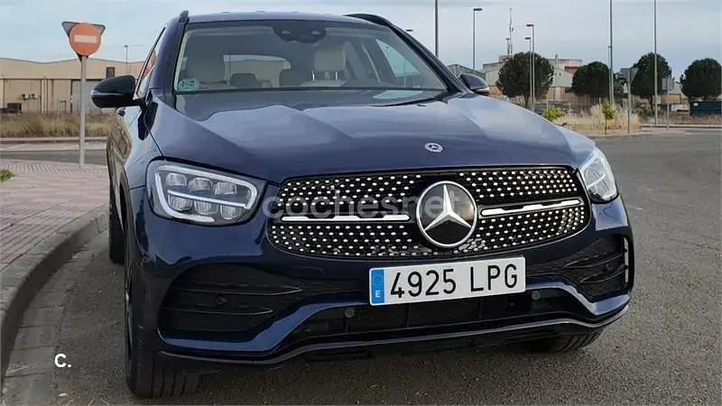 Usado Mercedes GLC220 194 CV (142 kW) 2021 Azul SUV