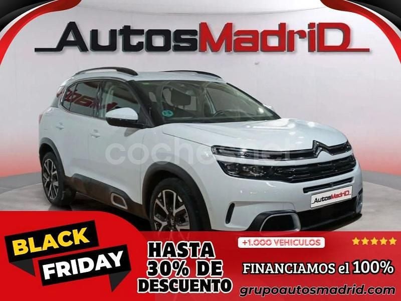 Blanco Usado 2019 Citroën C5 Aircross PureTech SUV | 16.990 € (Precio justo) - Imagen 1/4