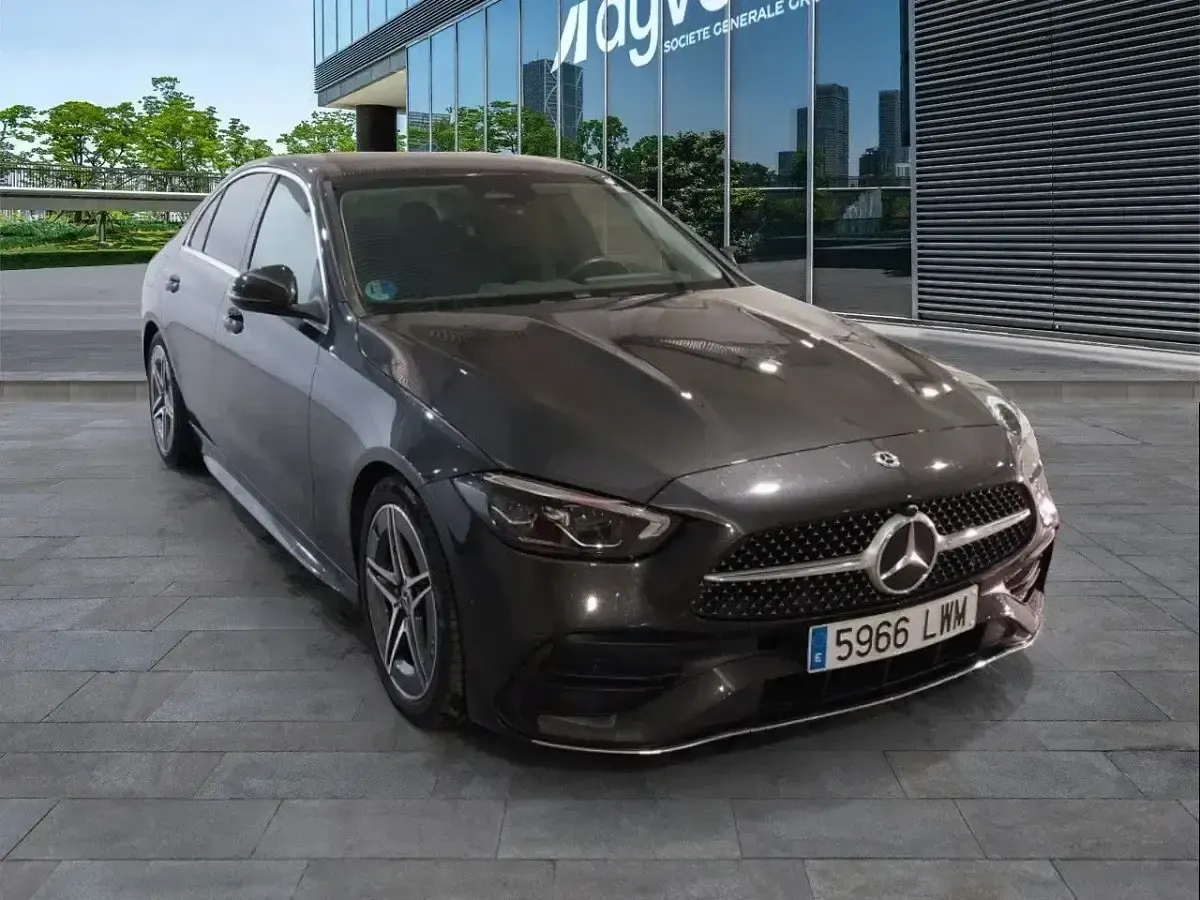 Usado Mercedes C220 200 CV (147 kW) 2022 Gris Berlina