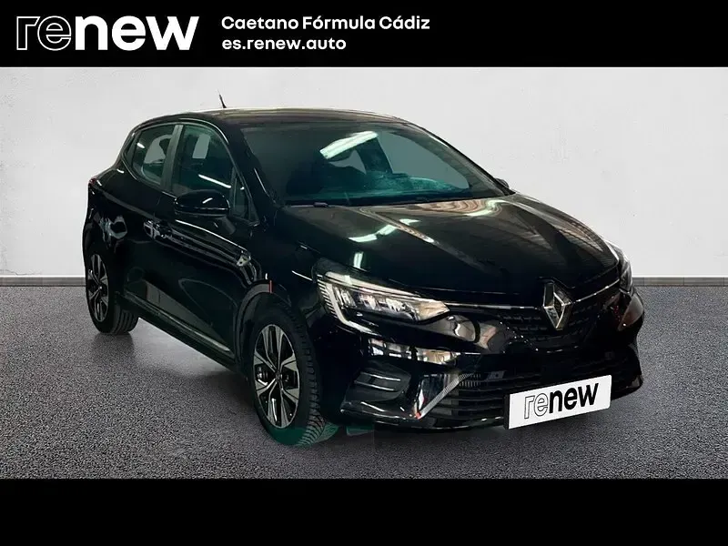 Usado Renault Clio V LIMITED 91 CV (66 kW) 2021 Negro Berlina