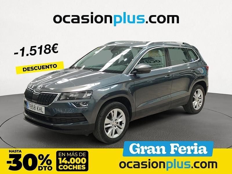 Gris Usado 2018 Skoda Karoq Ambition SUV | 16.700 € (Precio justo) - Imagen 1/4