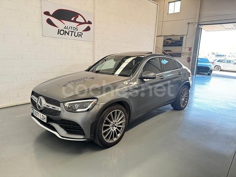 Gris / plata Usado 2020 Mercedes GLC220 Coupe | 33.900 € (Buen precio) - Imagen 1/4