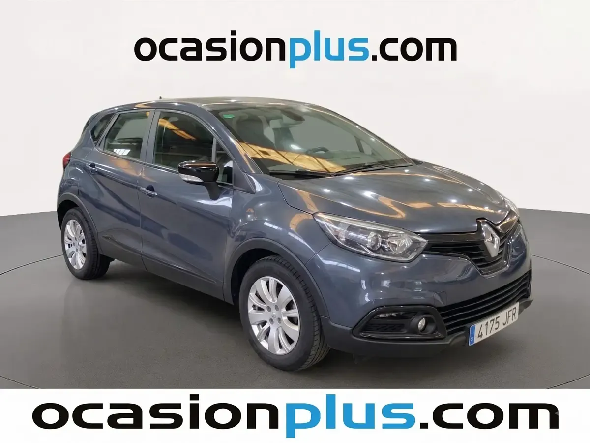 Usado Renault Captur Intens 90 CV (66 kW) 2015 Azul SUV