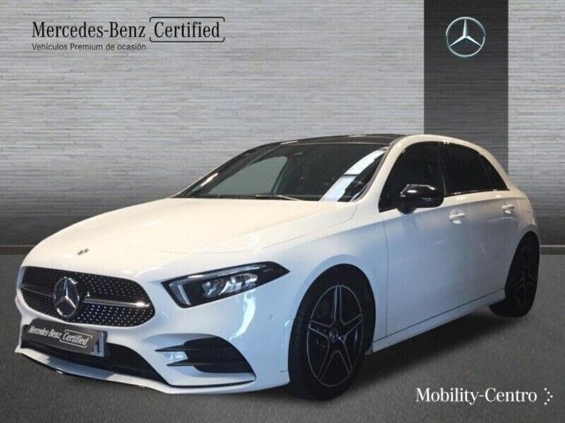 Blanco polar pintura unicolor Usado 2020 Mercedes A220 AMG line Utilitario | 29.500 € (Precio justo) - Imagen 1/4