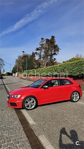 Usado Audi S3 265 CV (194 kW) 2013 Rojo Berlina