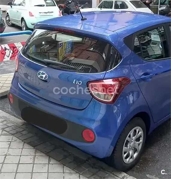 Usado Hyundai i10 66 CV (48 kW) 2020 Azul Utilitario
