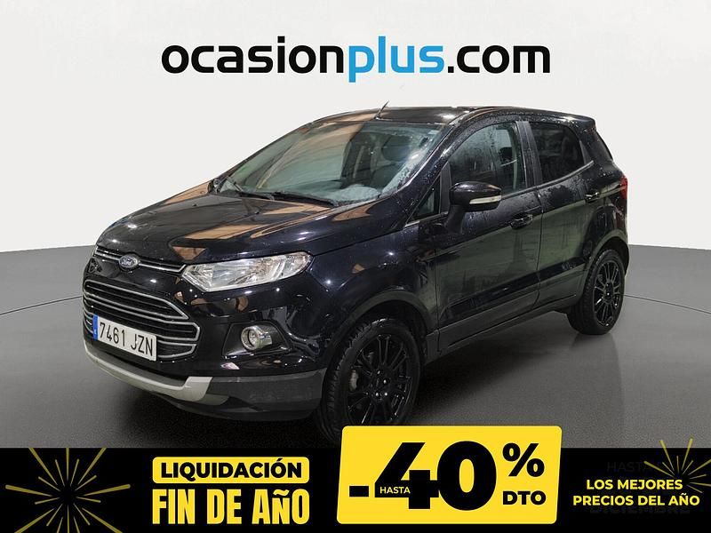 Negro Usado 2017 Ford Ecosport Titanium SUV | 9900 € (Precio justo) - Imagen 1/4