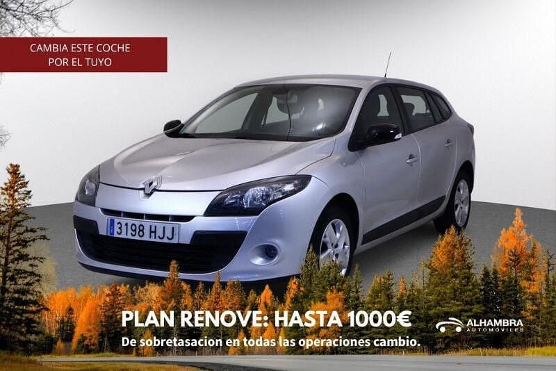 Gris / plata Usado 2012 Renault Mégane GrandTour Familiar | 5990 € (Precio justo) - Imagen 1/4