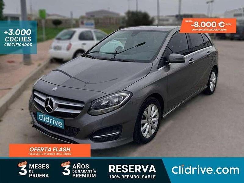 Gris Usado 2015 Mercedes B180 Urban Monovolumen | 10.390 € (Buen precio) - Imagen 1/3