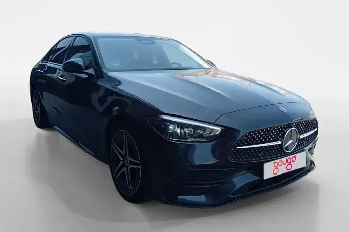 Usado Mercedes C220 AMG line 200 CV (147 kW) 2022 Gris Familiar