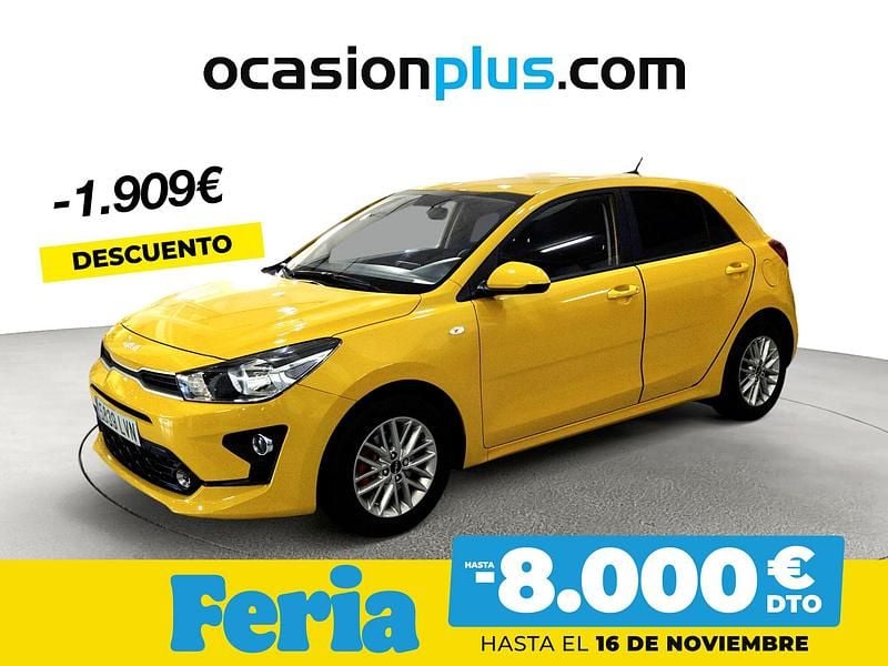 Amarillo Usado 2021 Kia Rio Berlina | 13.190 € (Buen precio) - Imagen 1/4