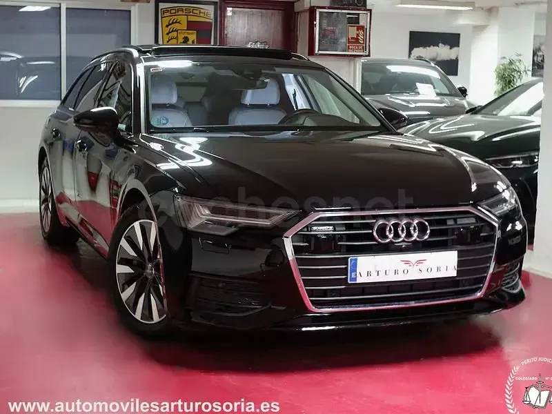 Usado Audi A6 Exclusive 286 CV (210 kW) 2020 Negro Familiar