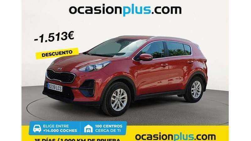 Rojo Usado 2019 Kia Sportage SUV | 15.137 € (Buen precio) - Imagen 1/4