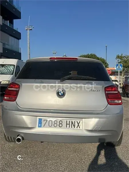 Usado BMW 118 M Sport 143 CV (105 kW) 2013 Gris / plata Utilitario