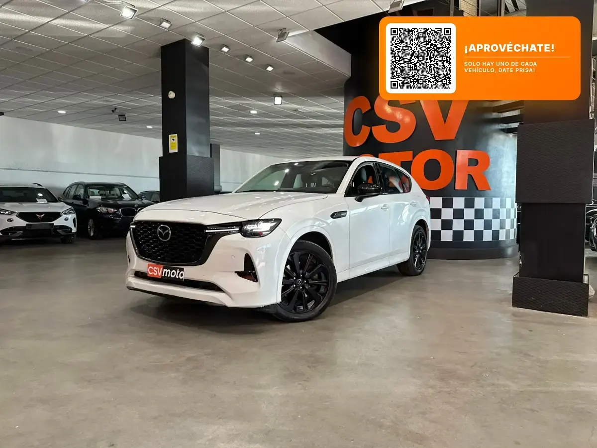 Usado Mazda CX-60 Homura-Line 328 CV (241 kW) 2023 Blanco SUV