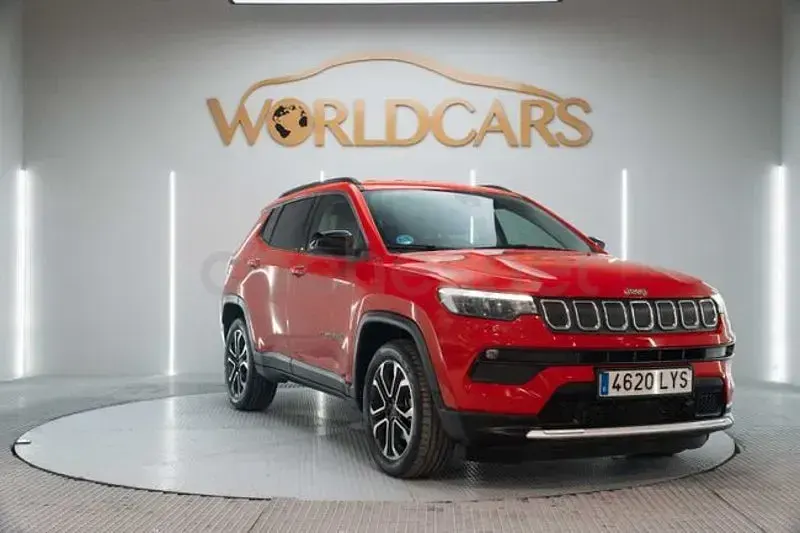 Usado Jeep Compass Limited 130 CV (95 kW) 2022 Rojo SUV