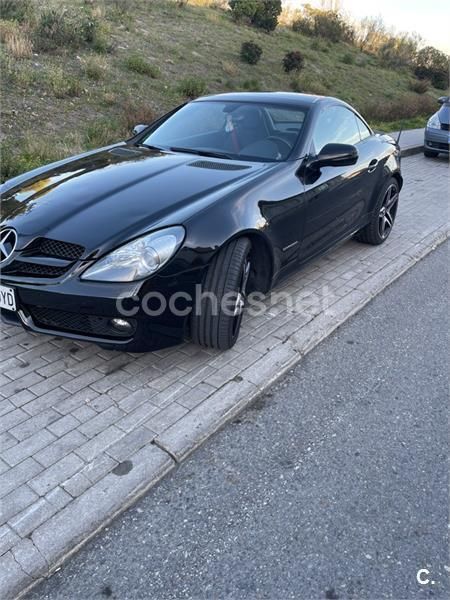 Usado Mercedes SLK200 Edition 184 CV (135 kW) 2010 Negro Descapotable