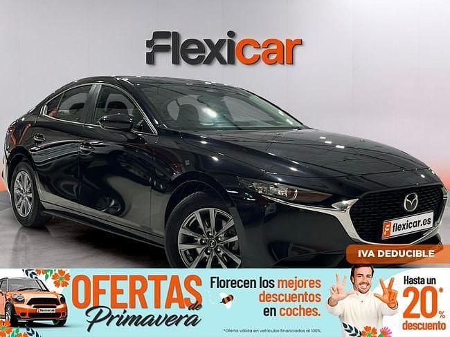 Usado Mazda 3 Prime-Line 140 CV (102 kW) 2025 Negro Berlina