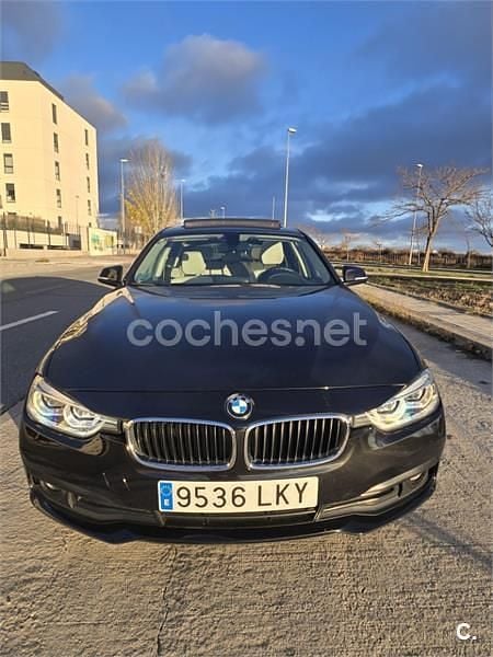 Usado BMW 320 Efficient Dynamics 163 CV (119 kW) 2015 Negro Familiar