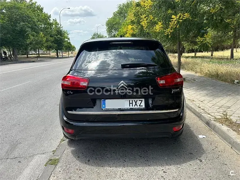 Usado Citroën C4 Picasso Attraction 115 CV (84 kW) 2014 Negro Monovolumen