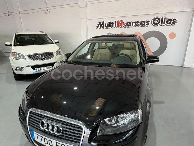 Negro Usado 2006 Audi A3 Ambition Berlina | 6499 € (Precio justo) - Imagen 1/4