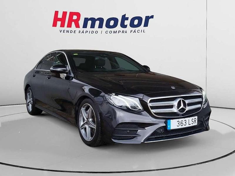 Negro Usado 2020 Mercedes E220 AMG line Berlina | 27.370 € (Buen precio) - Imagen 1/4