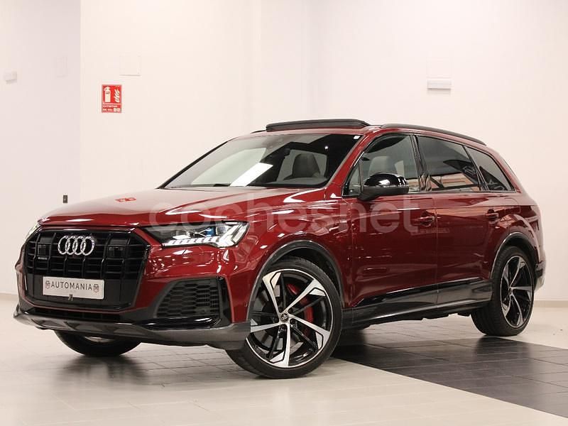 Granate Usado 2021 Audi Q7 S-Line SUV | 45.900 € (Super precio) - Imagen 1/4
