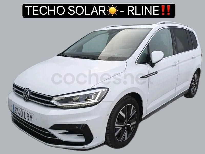 Usado VW Touran Sportline 150 CV (110 kW) 2021 Blanco Monovolumen