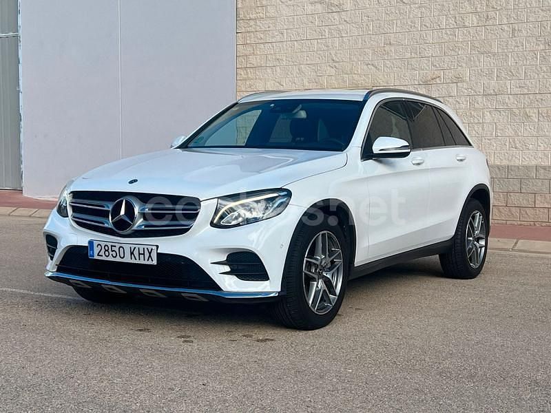 Usado Mercedes GLC220 170 CV (125 kW) 2018 Blanco SUV