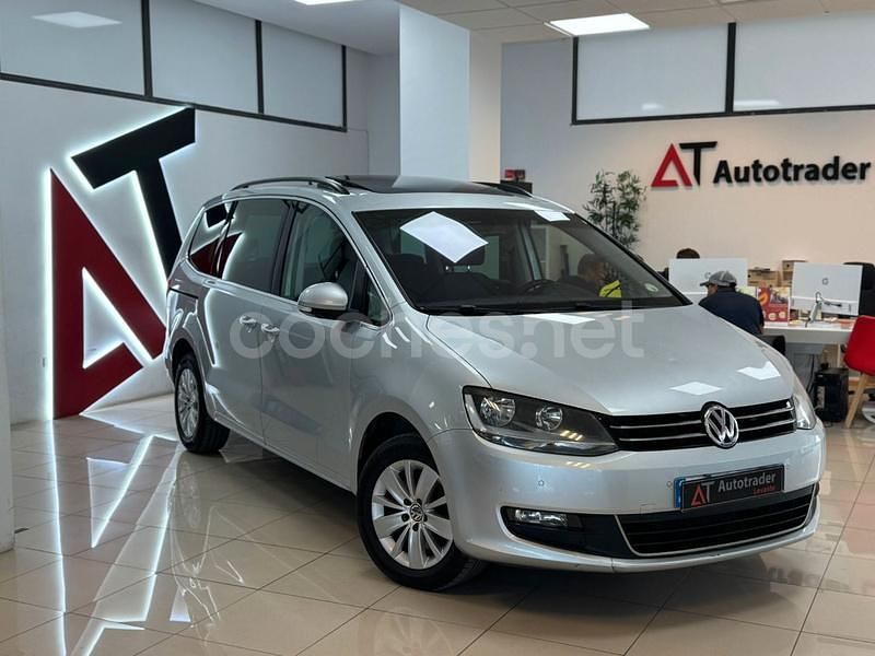Plateado Usado 2014 VW Sharan Advance Monovolumen | 13.650 € (Precio justo) - Imagen 1/4