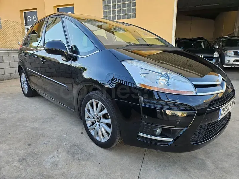 Usado Citroën C4 Picasso Exclusive 110 CV (80 kW) 2007 Negro Monovolumen