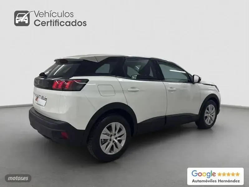 Usado Peugeot 3008 Active 130 CV (95 kW) 2021 Blanco SUV