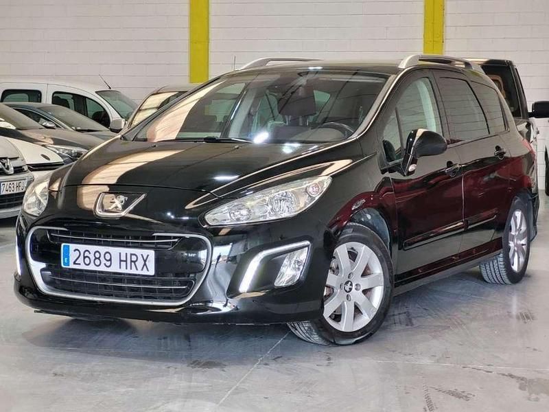 Negro Usado 2013 Peugeot 308 SW Active Familiar | 7490 € (Un poco caro) - Imagen 1/4