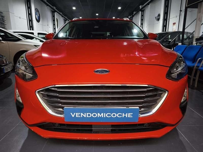 Rojo Usado 2021 Ford Focus Titanium Familiar | 10.990 € (Buen precio) - Imagen 1/4