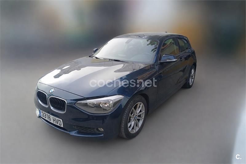 Usado BMW 116 Efficient Dynamics 116 CV (85 kW) 2013 Azul Utilitario